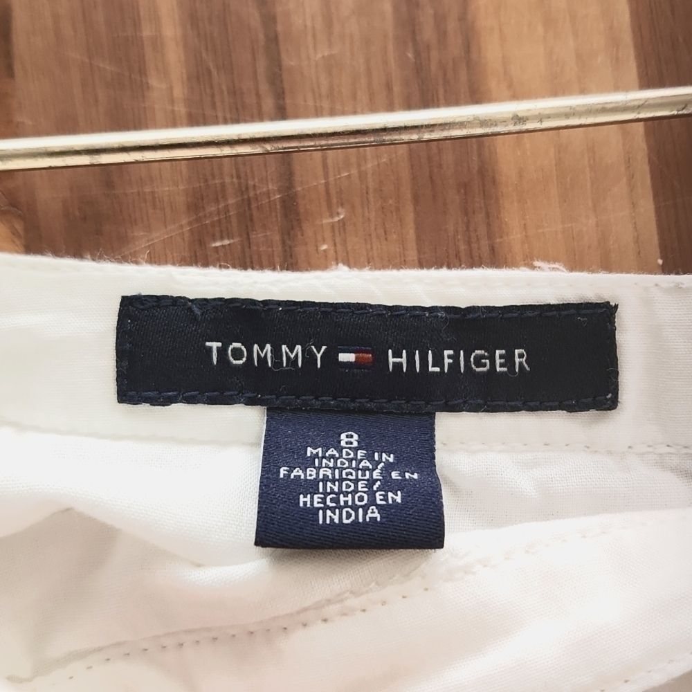 Tommy Hilfiger White A-Line Skirt - Picture 5 of 6